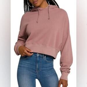 Good American Pink Hoodie